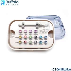 Kit de Instrumentos Quirúrgicos Dentales Buffalo para Implantes Dentales, Llave Dinamométrica Manual Universal de Metal con Caja de Almacenamiento - Product Image 1