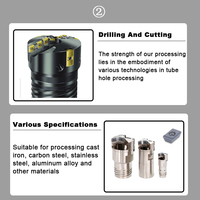 Tête de perceuse et foret BTA haute efficacité personnalisés pour trous profonds pour machine CNC