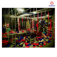 Equipo de campo de obstáculos Ninja Warrior estándar americano de interior comercial a la venta