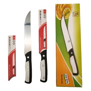 Dao tiện ích nhà bếp mini chất lượng cao, làm bằng thép không gỉ, dùng gọt hoa quả, tay cầm bằng nhựa PP - Product Image 1