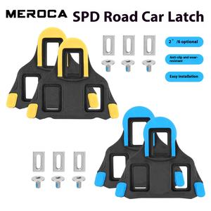 MEROCA MEROCA-RD2-C Handig <span class=keywords><strong>2.</strong></span>/6. Installatie Racefietsplaatjes 77 mm Kunststof vervangende onderdelen Compatibel voor SPD-systeem CN - Product Image 5