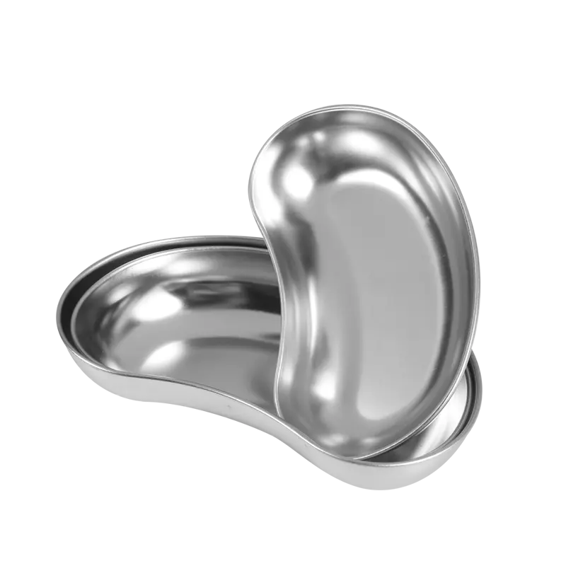 Высококачественный утолщенный медицинский хирургический лоток из нержавеющей стали, тарелка для почек