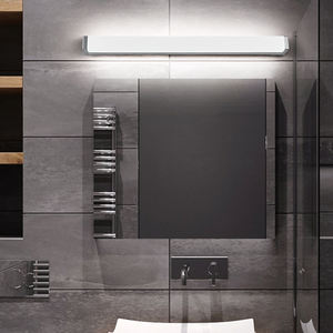 Modern Minimalist Simple Indoor Bathroom Mirror Dresser <b>Lighting</b> Hotel Acrylic LED <b>Wall</b>-Mounted Lamp with E26 Bulb Base - Product Image 6