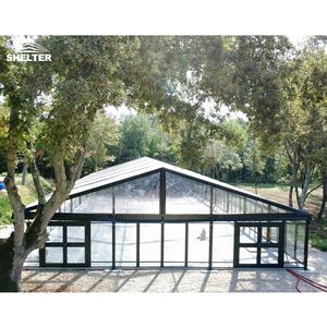 Tente de fête de luxe transparente personnalisée pour l'extérieur, tente de <span class=keywords><strong>mariage</strong></span> transparente de grande taille 20x40, tente de réception commerciale pour événements - Product Image 6