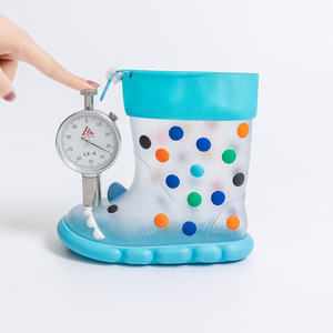 New Style Versatile Boys and Girls' Shark Rain Boots, Waterproof and Suitable for Wearing Outside, <b>Baby</b> Cartoon <b>Water</b> <b>Shoes</b> - Product Image 4