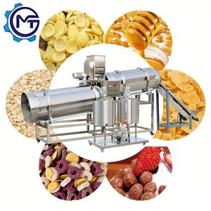 Maquinaria para la Producción de Hojuelas de Maíz $S304 de Bajo Consumo Energético, Equipo Completo para el Procesamiento de Cereales para el Desayuno - Product Image 2