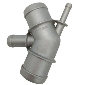 Sensor de carcasa de termostato de refrigerante de motor para Volkswagen Bora Golf Jetta, tubería de suministro de junta de tubería de agua de coche, cuatro vías 1J0121087C - Product Image 5