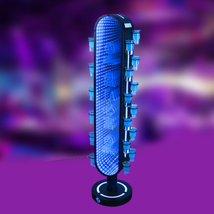 ตกแต่งบาร์ด้วยที่วางแก้วค็อกเทลเรืองแสงสีสันสดใส: ที่วางแก้วช็อตรูปกระสุนและรูปหัวใจที่สร้างสรรค์และไวน์ทาวเวอร์ - Product Image 2