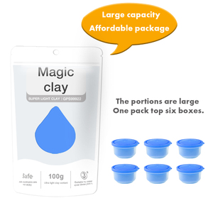 Pâte Magique DIY 100G Couleurs Personnalisées 2026 – Pâte à Modeler Sûre et Non Toxique avec Pochette - Product Image 5