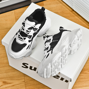 <span class=keywords><strong>Chaussures</strong></span> de course respirantes en maille pour hommes, pointures US 13 14 EU 47 48, avec empeigne en PU et semelle épaisse en EVA pour un amorti supérieur et un confort quotidien - Product Image 3