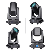 260W faisceau tête mobile éclairage de scène RGBW couleur 16CH DMX 512 Mode de contrôle puce LED haute luminosité pour les mariages de barre de DISCO de fête