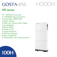 Baterai Lithium Ion GOSTA Harga Pabrik, Dapat Ditumpuk, Penyimpanan Energi 204.8V 50AH, Dapat Ditumpuk, 6000 Siklus Penggunaan, Power Station