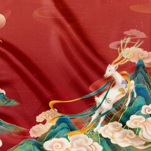 Pañuelos de Seda para Mujer, Pañuelo de Cabeza de Seda Premium, Pañuelo de Seda Personalizado de Alta Calidad, Impresión Resistente a la Decoloración para Boutiques de Moda - Product Image 2