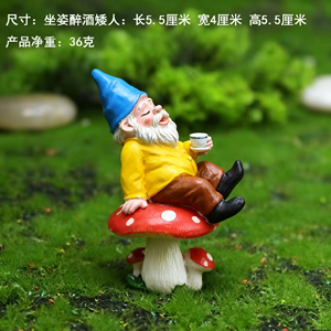 Encantadoras Figuras en Miniatura de Enanos, Perfectas para Crear Encantadores Jardines de Hadas y Paisajes al Aire Libre - Product Image 3