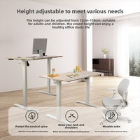 Table élévatrice de bureau électrique ajustable Varidesk debout Table de bureau réglable en hauteur Bureau de levage pour ordinateur de jeu