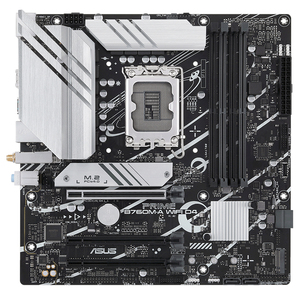 Carte mère ASU'S PRIME B760M-A WIFI D4-CS d'occasion, compatible avec les processeurs Core de 13e et 12e génération, avec 1 port DisplayPort et 2 ports HD MI PRIME - Product Image 2
