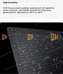 Panneau solaire bifacial pliable ultra-léger de 3e génération Ecoflow 160W 220W 400w, module de charge portable pour le camping et l'utilisation en extérieur - Product Image 4