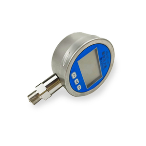 डिजिटल दबाव गेज 0-0.1mpa 0-0.16mpa 0-0.25mpa m20 * 1.5 वायु गैस का तेल वैक्यूम रेडियल बुद्धिमान मैनोमीटर - Product Image 3