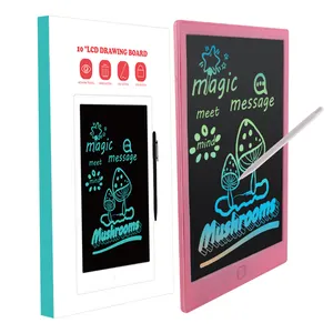 Kidsbud การออกแบบใหม่ที่มีสีสันเขียนแท็บเล็ตกระดานวาดภาพการเขียนดิจิตอล NotePad แท็บเล็ตเขียนแอลซีดีพร้อมปากกาแม่เหล็ก