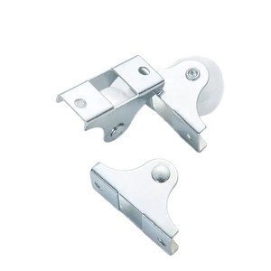 Fixed Caster White <b>Plastic</b> 1 Inch Plate Mount Easy Installation Furniture Accessories - Product Image 5