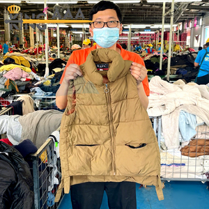 Veste d'hiver PUYI de qualité supérieure pour hommes et femmes, en polyester/coton, d'occasion, à <span class=keywords><strong>prix</strong></span> abordable, 90 % du duvet propre, vêtements de haute qualité - Product Image 1
