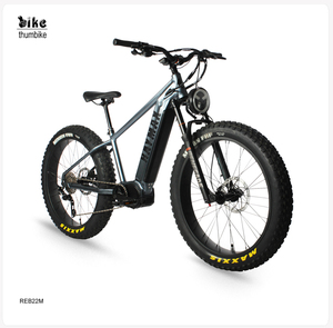 Bafang-bicicleta eléctrica de montaña, bici con <span class=keywords><strong>doble</strong></span> suspensión completa, Motor de tracción media, neumático ancho, 500w - Product Image 4