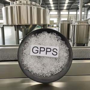 Gránulos de resina GPPS virgen y reciclada, poliestireno, contacto alimenticio, uso general, resina GPPS transparente - Product Image 2
