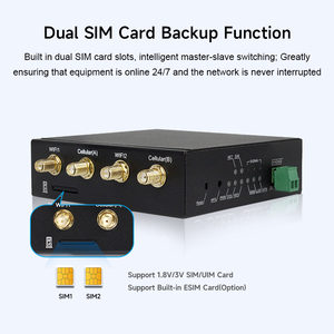 M2M VPN Dual Sim 4G LTE Công Nghiệp Router Sim Khe Cắm <span class=keywords><strong>Ethernet</strong></span> Và Cổng Nối Tiếp Để Di Động Mạng <span class=keywords><strong>Modem</strong></span> Không Dây <span class=keywords><strong>3G</strong></span> Wifi Router - Product Image 4