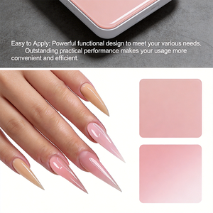 Poudre acrylique transparente rose pour extensions d'<span class=keywords><strong>ongles</strong></span> en gros - Product Image 4