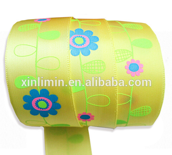 Оптовая продажа, индивидуальная корсажная лента с принтом логотипа, упаковочная лента