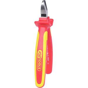 KS TOOLS-117,1119 ERGOTORQUE VDE cortador lateral diagonal, 160mm - EAN 4042146121146 1000V ALICATES Y CORTADORES AISLADOS - Product Image 4