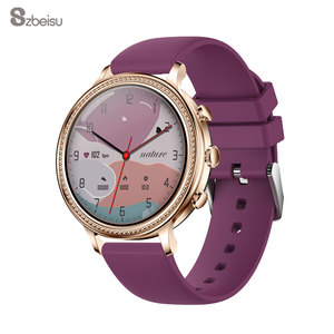 Reloj inteligente V60 de moda para mujer, reloj inteligente con llamadas BT para teléfonos Android e IOS, reloj de pulsera con pantalla táctil a Color para mujer - Product Image 2