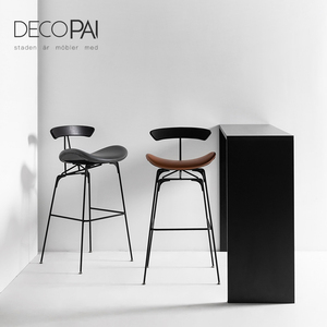 Nordique tabouret ant tapisserie <span class=keywords><strong>d</strong></span>'ameublement <span class=keywords><strong>D</strong></span>'UNITÉ CENTRALE siège <span class=keywords><strong>en</strong></span> acier cadre pour salon restaurant café - Product Image 3