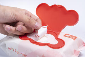 Eco Amigável 60 Pcs/Pack Natural Orgânico Gentil Rotina Algodão Unscented Bebê Tecido Molhado Toalhetes Uso Diário - Product Image 3