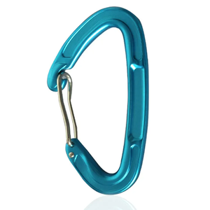 <span class=keywords><strong>Mousqueton</strong></span> en aluminium <span class=keywords><strong>ultra</strong></span> léger CLIWIZ avec loquet à ressort 12kN pour hamac SGM7806S - Product Image 4