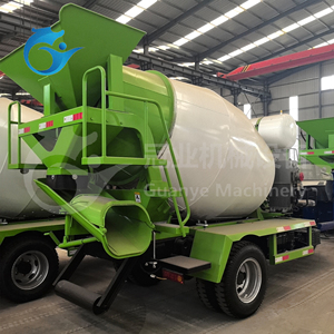 2 metri cubi di cemento <span class=keywords><strong>camion</strong></span> miscelatore piccolo calcestruzzo Mobile cinque ruote Mixer <span class=keywords><strong>camion</strong></span> per la costruzione di edifici - Product Image 5
