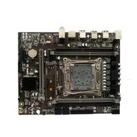 Papan Utama Gaming Desktop Intel Core X99 Grosir LGA2011-3 Chipset H55 dengan Memori DDR3 M.2 Motherboard Baru