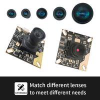 Suministro directo de fábrica 4K 11MP imx377 HD monitoreo de seguridad módulo de cámara USB HDR de videoconferencia sin unidad