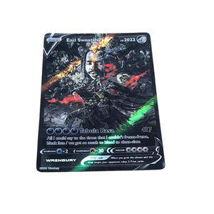 Tarjetas coleccionables holográficas personalizadas, juego de cartas coleccionables de estrella de papel de aluminio con bolsas de papel de aluminio, paquetes de refuerzo impresos a pedido - Product Image 4