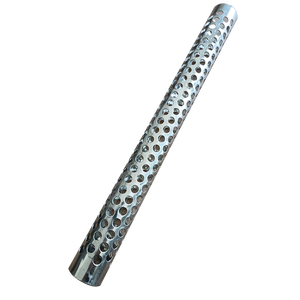 100 150 마이크론 0.5 1 2 3mm 구멍 Ss 천공 304 스테인레스 스틸 원형 실린더 천공 필터 튜브 - Product Image 1