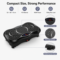 Plateforme vibrante compacte à usage professionnel, charge maximale 120 kg, avec télécommande, OEM