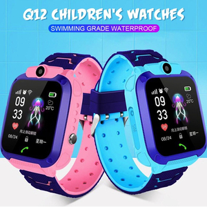 1.44 Inch <strong>Touch</strong> <strong>Screen</strong> SOS Call Anti-Lost Monitor Wrist IP67 Waterproof Child Baby Gps tracker Kids <strong>Smart</strong> Q12 <strong>Watch</strong> with Camera - Product Image 2
