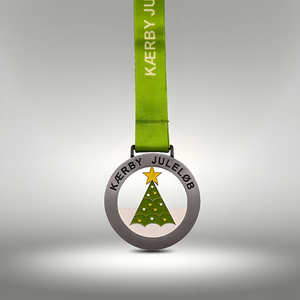 เหรียญการแข่งขันเสมือนจริงสำหรับการวิ่งหัวใจแบบ5K สีทองประทับแบบกำหนดเอง - Product Image 3