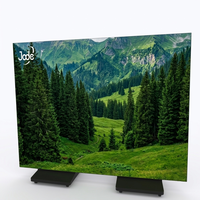 Écran publicitaire LED pliable à trois volets, affichage double face, panneau Gob P2.5 P1.53, écran d'affichage électronique pliable pour centre commercial