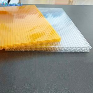 <span class=keywords><strong>Plaque</strong></span> <span class=keywords><strong>alvéolaire</strong></span> en <span class=keywords><strong>polycarbonate</strong></span> transparente, <span class=keywords><strong>plaque</strong></span> <span class=keywords><strong>alvéolaire</strong></span> en nid d'abeille, <span class=keywords><strong>plaque</strong></span> lumineuse, 8 mm 10 mm, protection UV, transparente/bleu lac/bronze - Product Image 6