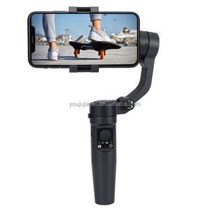 Estabilizador de mão anti balanço para câmera, estabilizador de cardan de <span class=keywords><strong>3</strong></span> eixos com tripé, suporte para câmera de ação para gravação de smartphone vlog - Product Image 5