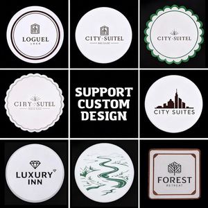 Custom Logo Disposable Tissue <b>Coaster</b> Absorbent Cup <b>Paper</b> Beer <b>Coasters</b> for Drink - Product Image 2