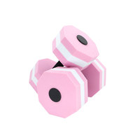 Juego de mancuernas de espuma EVA, acolchado suave, aeróbic acuático, terapia acuática, fitness en piscina, ejercicio acuático