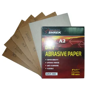 Light weight alumina abrasive paper for polishing paint magnesium alloy, aluminum alloy, wood