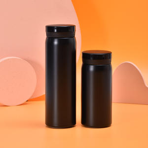 Pintura moderna de alto brillo Mini 200ml 300ml Botella de agua Acero inoxidable Lindo vaso de bolsillo de leche para regalos - Product Image 4